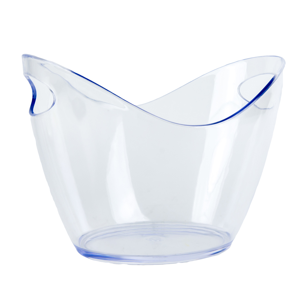 8 Liter Clear Premium Ice Bucket U.S. Plastic Corp.